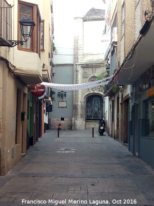 Calle Rejas de la Capilla - Calle Rejas de la Capilla. 