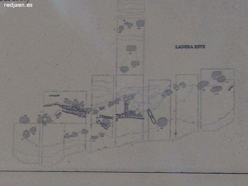 Castelln Alto. Ladera Este - Castelln Alto. Ladera Este. Plano ladera Este