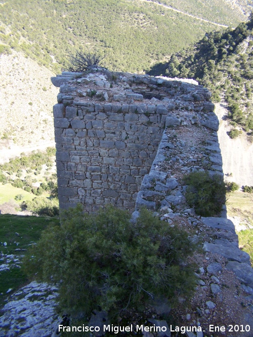 Castillo de Otiar. Torren de Acceso - Castillo de Otiar. Torren de Acceso. Azotea