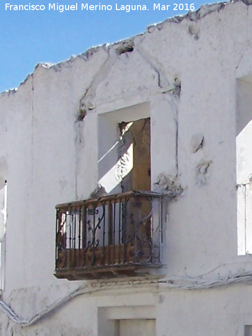 Casa de la Calle Tiendas - Casa de la Calle Tiendas. Balcn