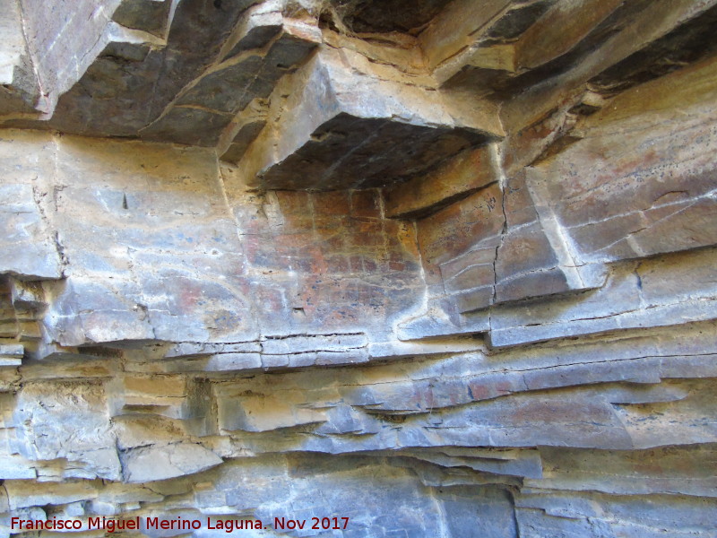 Pinturas rupestres de la Morciguilla de la Cepera I - Pinturas rupestres de la Morciguilla de la Cepera I. 