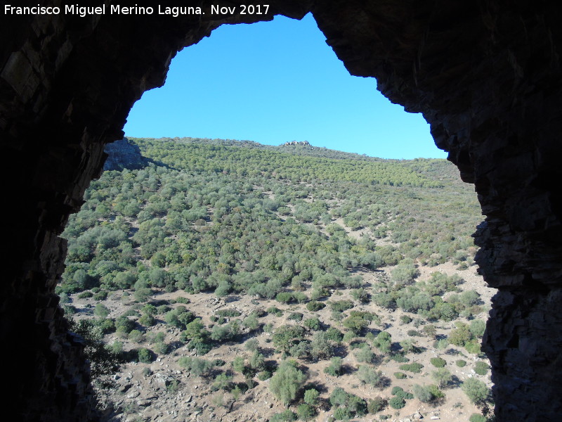 Pinturas rupestres de la Morciguilla de la Cepera I - Pinturas rupestres de la Morciguilla de la Cepera I. Abrigo