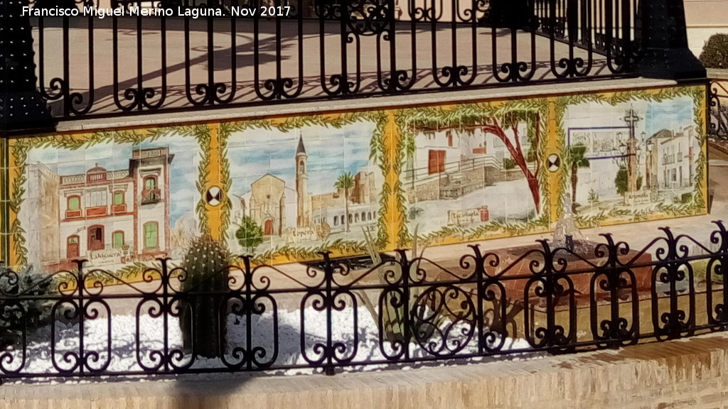 Templete de la Comarca - Templete de la Comarca. Azulejos