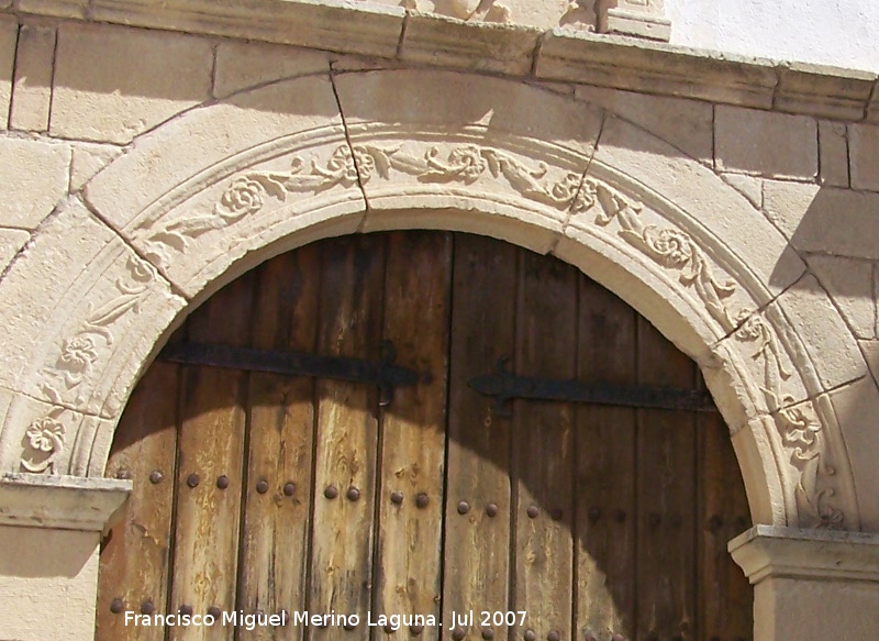 Casa de Jorge Manrique - Casa de Jorge Manrique. Arco