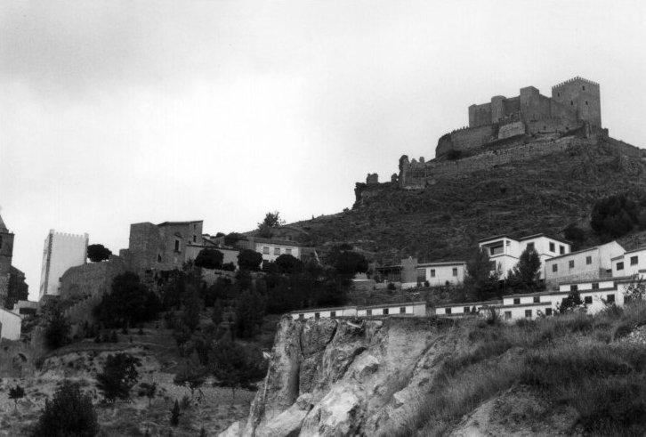 Muralla de Segura de la Sierra - Muralla de Segura de la Sierra. Foto antigua