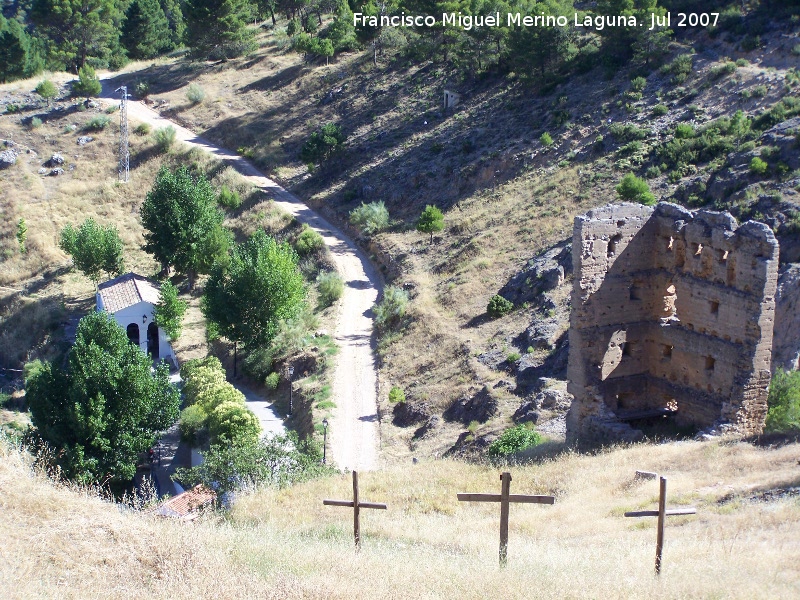 Torre de Gontar - Torre de Gontar. Lavadero de Gontar, Calvario y Torre de Gontar