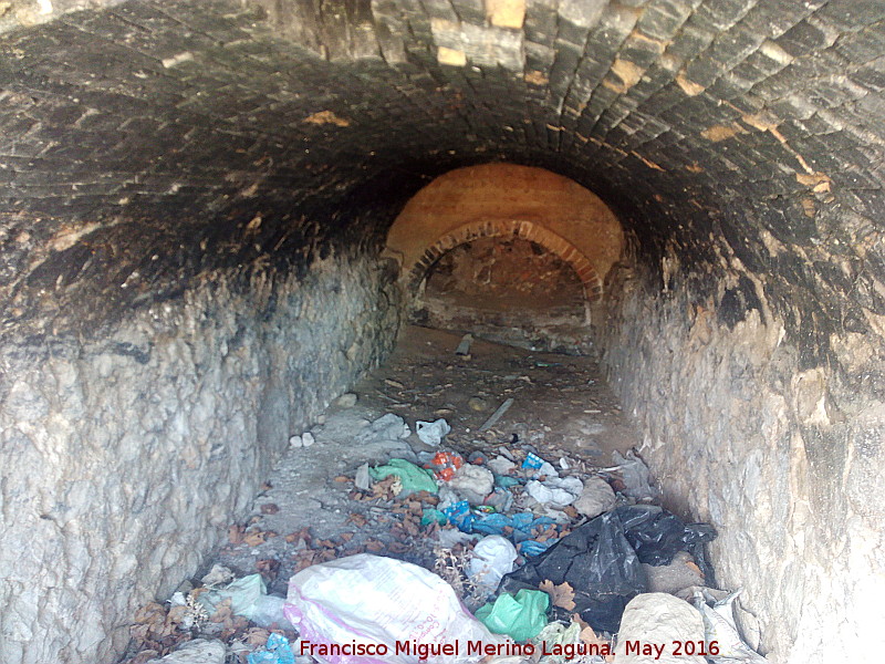 Mina de agua del Pilarejo - Mina de agua del Pilarejo. Interior