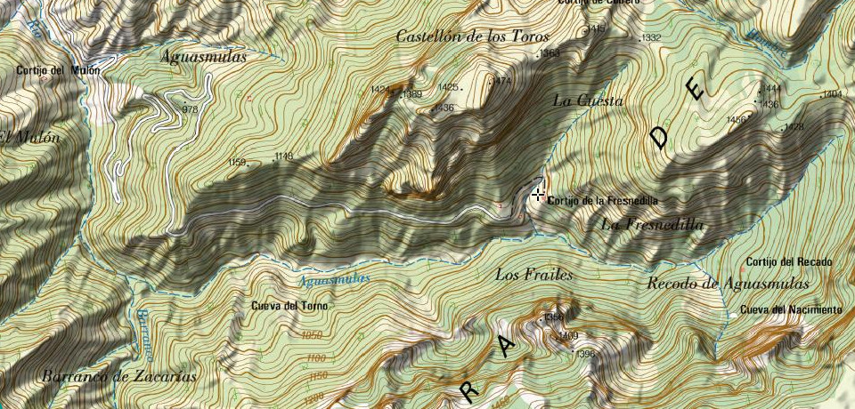 Cortijo de la Frenesdilla - Cortijo de la Frenesdilla. Mapa