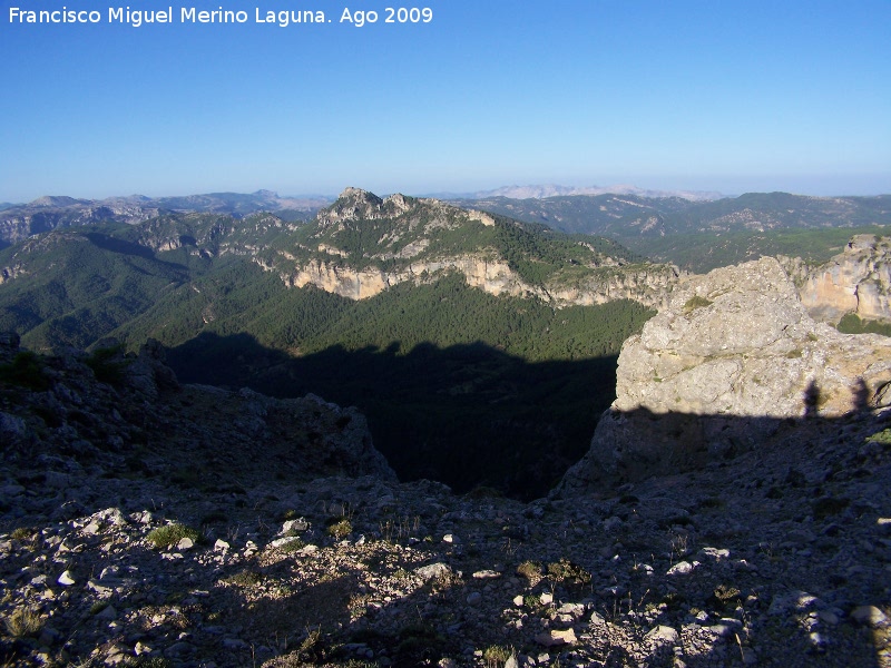 Loma del Mirandante - Loma del Mirandante. Desde Calar del Cobo