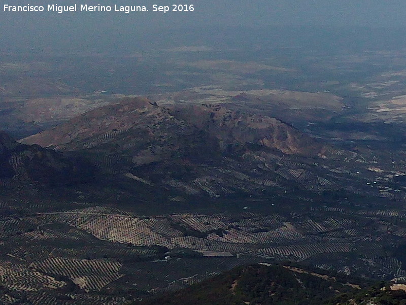 Cerro de la Magdalena - Cerro de la Magdalena. Desde el Pen del Guante