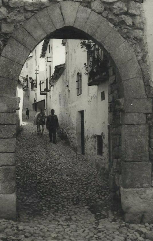 Calle Arco de los Santos - Calle Arco de los Santos. Foto antigua