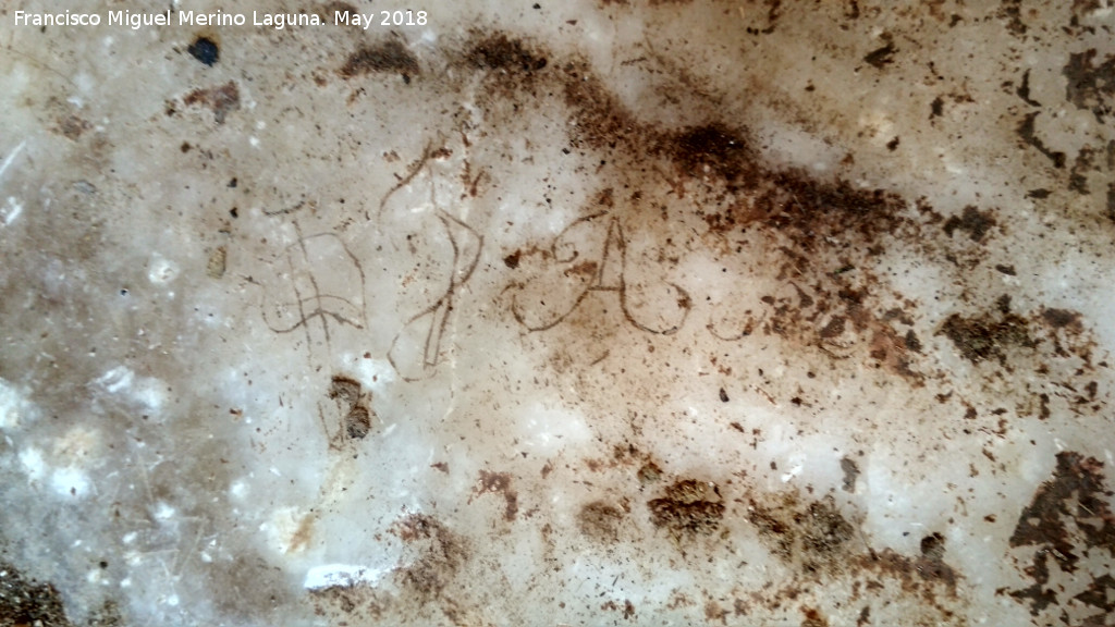 Eremitorio de la Cueva de las Cruces - Eremitorio de la Cueva de las Cruces. Inscripcin