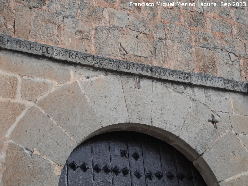 Iglesia de Santa gueda - Iglesia de Santa gueda. Inscripcin