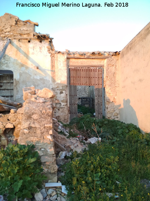 Cortijo Antiguo de Sancho Iiguez - Cortijo Antiguo de Sancho Iiguez. Puerta de acceso