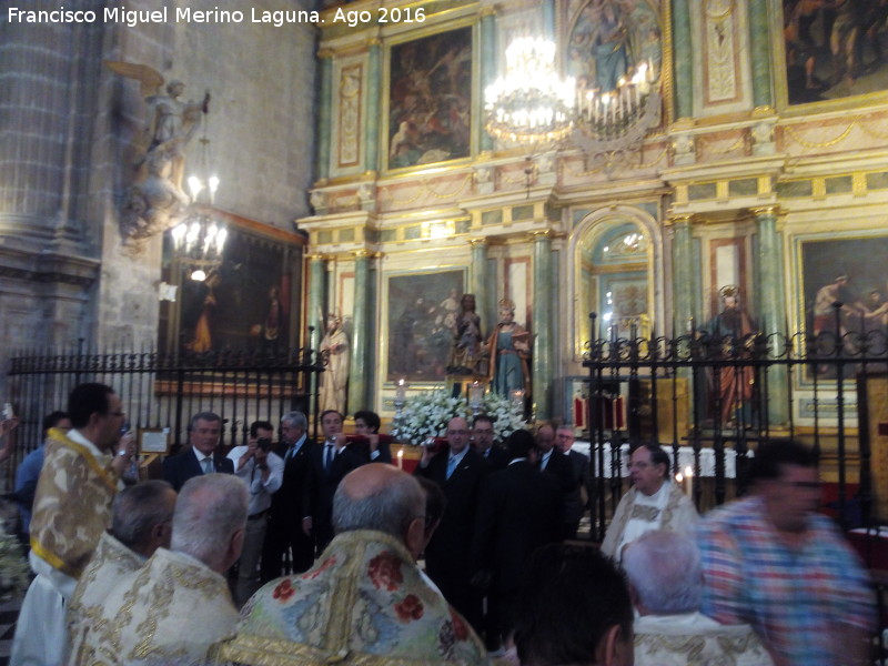 Catedral de Jan. Procesin claustral de la Virgen de la Antigua - Catedral de Jan. Procesin claustral de la Virgen de la Antigua. 