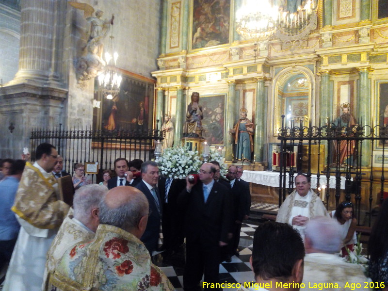 Catedral de Jan. Procesin claustral de la Virgen de la Antigua - Catedral de Jan. Procesin claustral de la Virgen de la Antigua. 