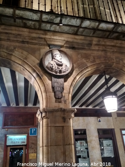 Felipe II - Felipe II. Plaza Mayor de Salamanca