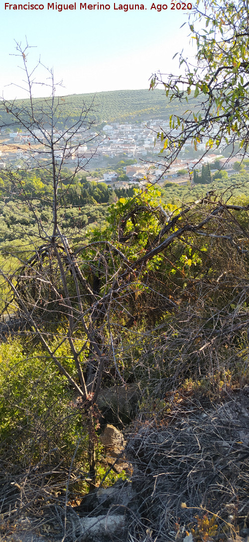 Caracol de la Rueda - Caracol de la Rueda. Vistas hacia Canena