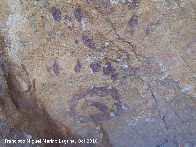 Pinturas rupestres de la Cueva de la Higuera - Pinturas rupestres de la Cueva de la Higuera. 