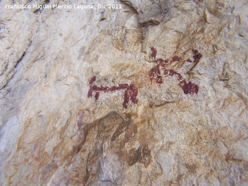 Pinturas rupestres de la Cueva de los Molinos - Pinturas rupestres de la Cueva de los Molinos. 