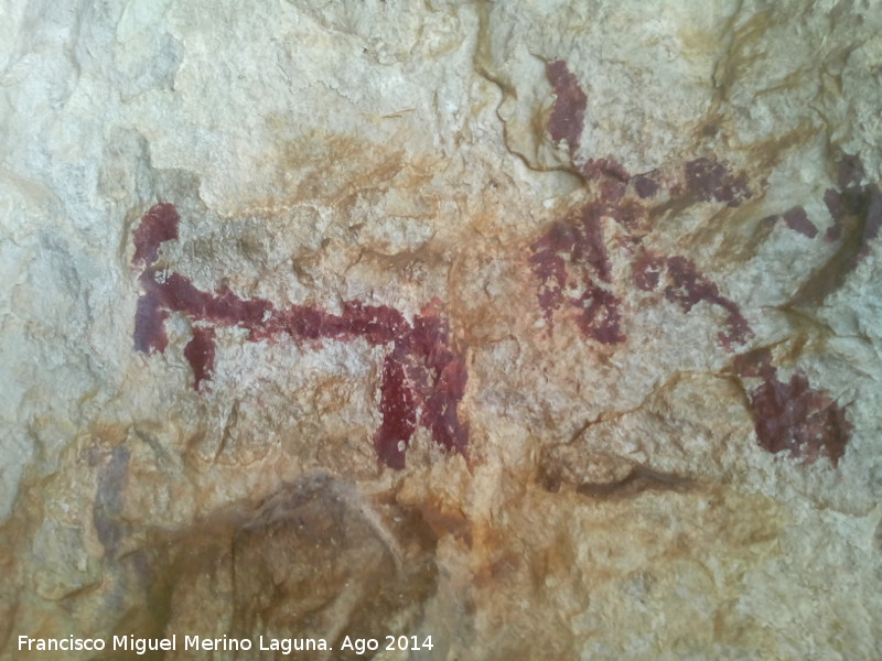 Pinturas rupestres de la Cueva de los Molinos - Pinturas rupestres de la Cueva de los Molinos. 