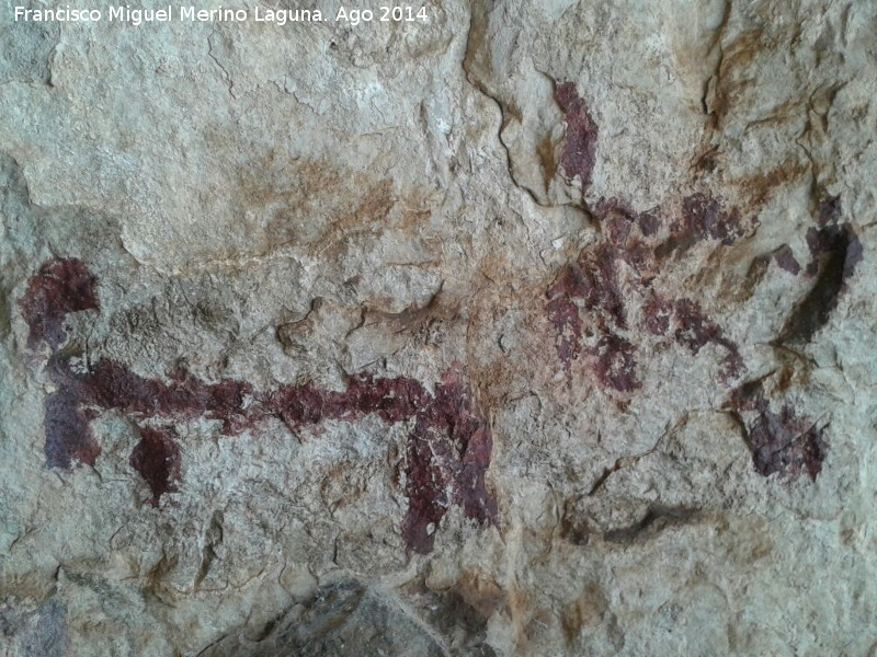 Pinturas rupestres de la Cueva de los Molinos - Pinturas rupestres de la Cueva de los Molinos. 