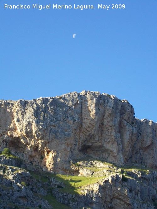 Pinturas rupestres de la Cueva de los Molinos - Pinturas rupestres de la Cueva de los Molinos. Con la Luna