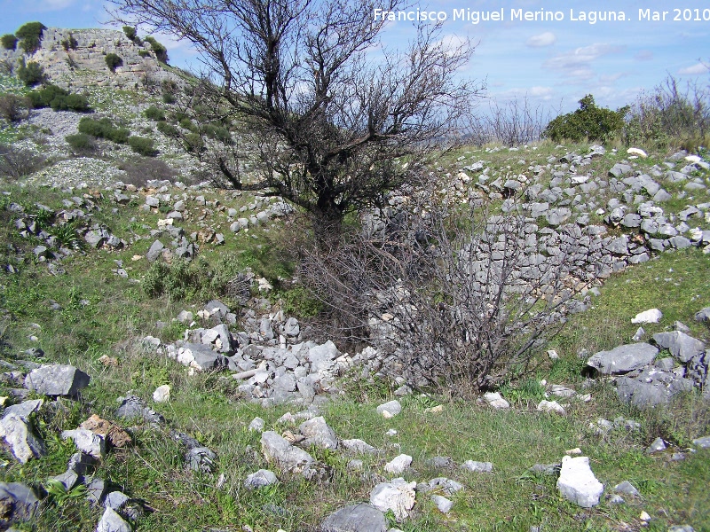 Muralla del Cerro Veleta - Muralla del Cerro Veleta. Bastin