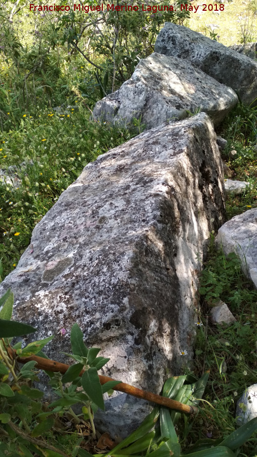 Cantera de los Bastianes - Cantera de los Bastianes. Sillar