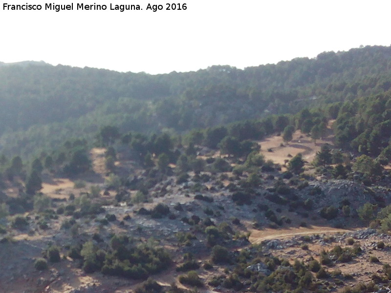 Majada de la Carrasca - Majada de la Carrasca. Desde la Lancha de la Escalera