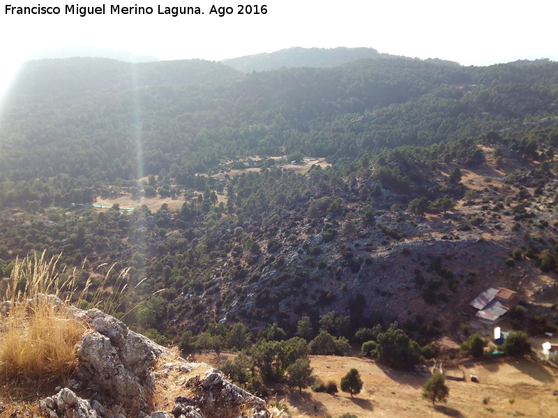 Majada de la Carrasca - Majada de la Carrasca. Desde la Lancha de la Escalera