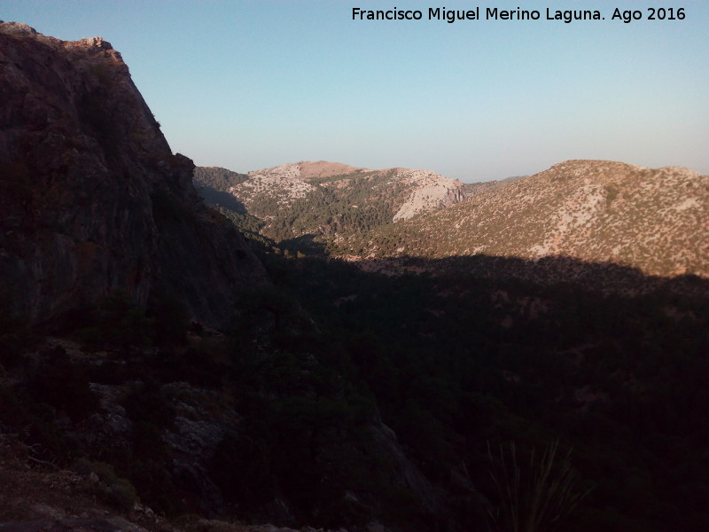 Escalera del Blanquillo - Escalera del Blanquillo. Vistas