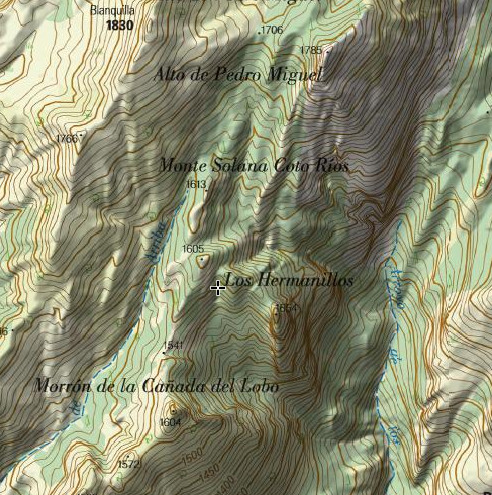 Los Hermanillos - Los Hermanillos. Mapa