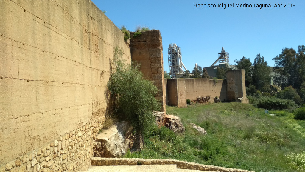 Muralla de Niebla - Muralla de Niebla. Lienzo hacia la Torre del Oro