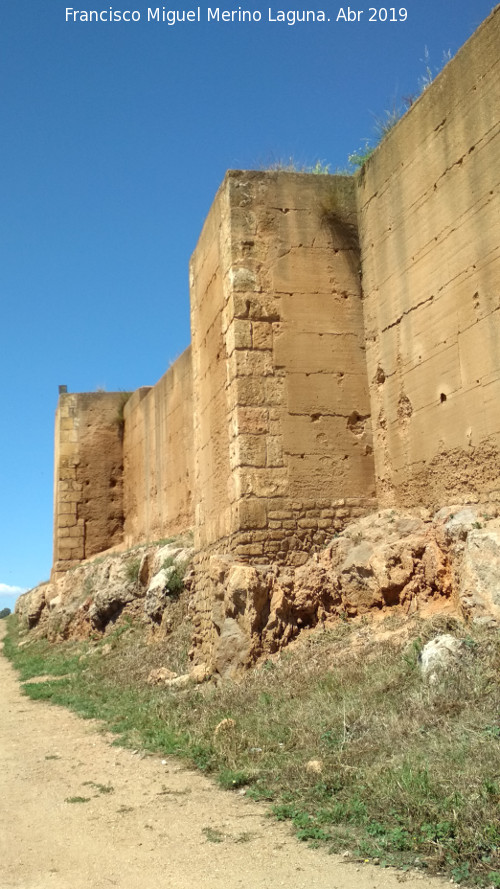 Muralla de Niebla - Muralla de Niebla. Muralla sur entre la Puerta del Buey y la Puerta del Agua