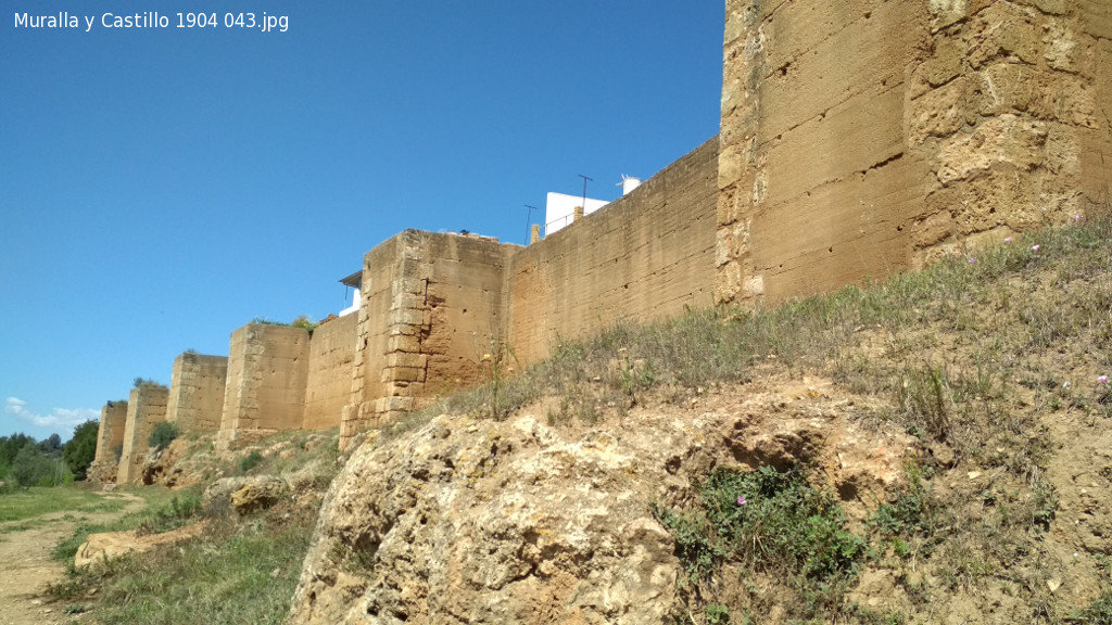 Muralla de Niebla - Muralla de Niebla. Muralla sur entre la Puerta del Buey y la Puerta del Agua