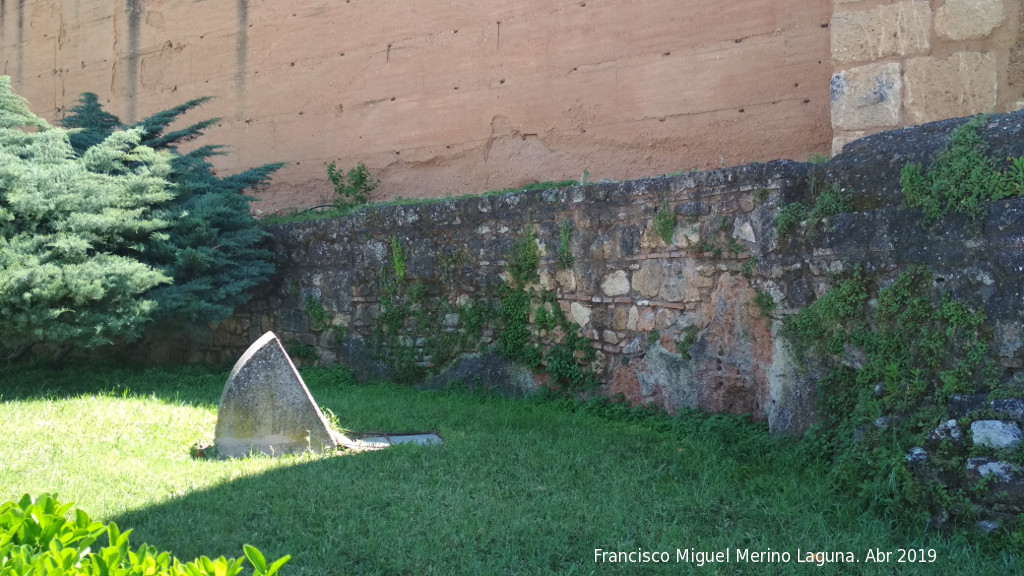 Muralla de Niebla - Muralla de Niebla. Detalle del sector norte