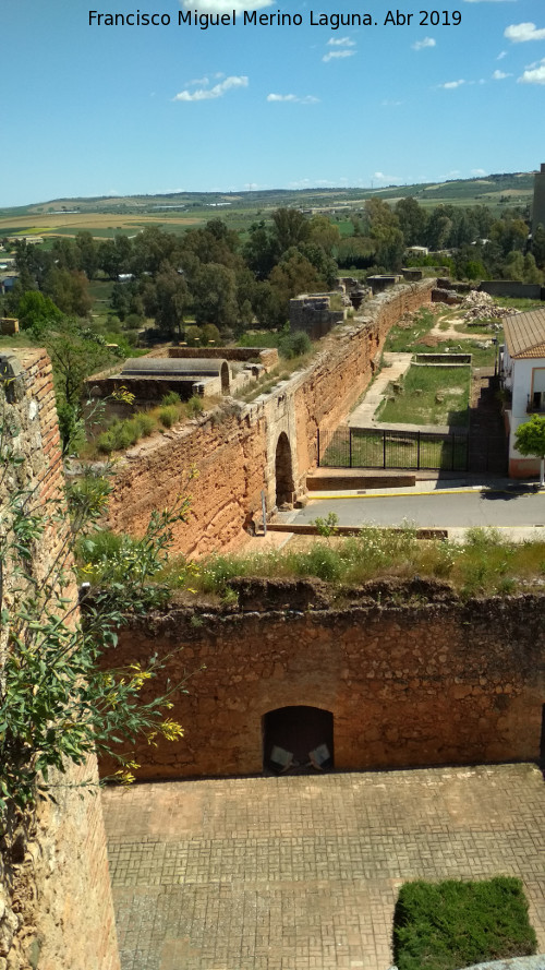 Muralla de Niebla - Muralla de Niebla. Muralla Este