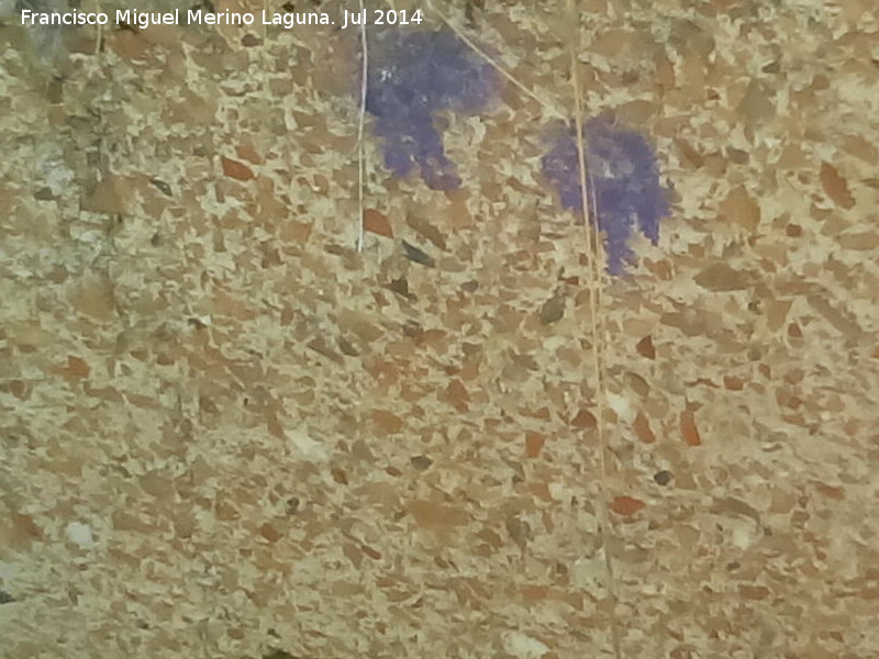 Opus signinum - Opus signinum. Torre Ibero-romana del Cerro de la Horca - Ja�n