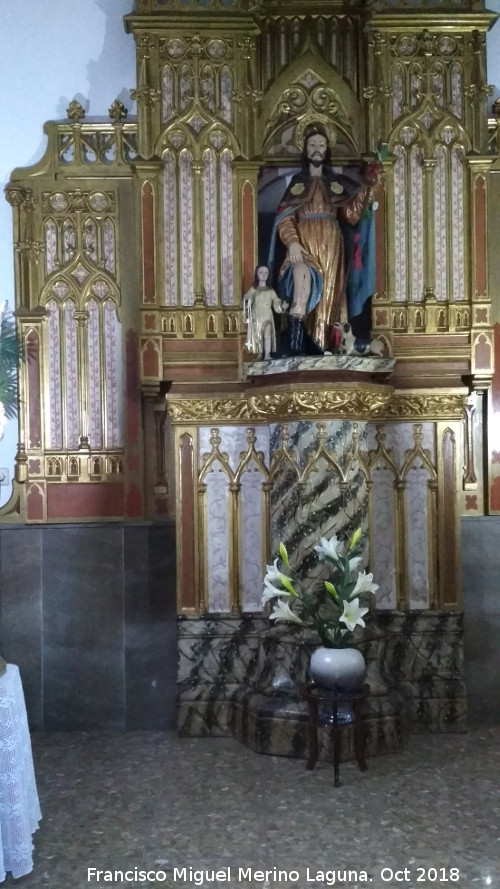 Ermita de San Roque - Ermita de San Roque. Retablo