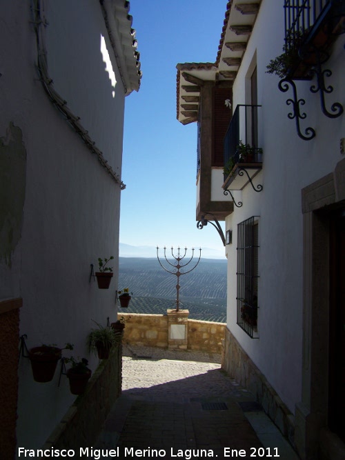 Calle Prioratos - Calle Prioratos. Final de la Calle Prioratos con la Menor