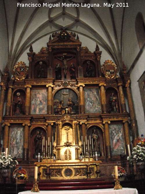 Iglesia de La Encarnacin - Iglesia de La Encarnacin. Retablo