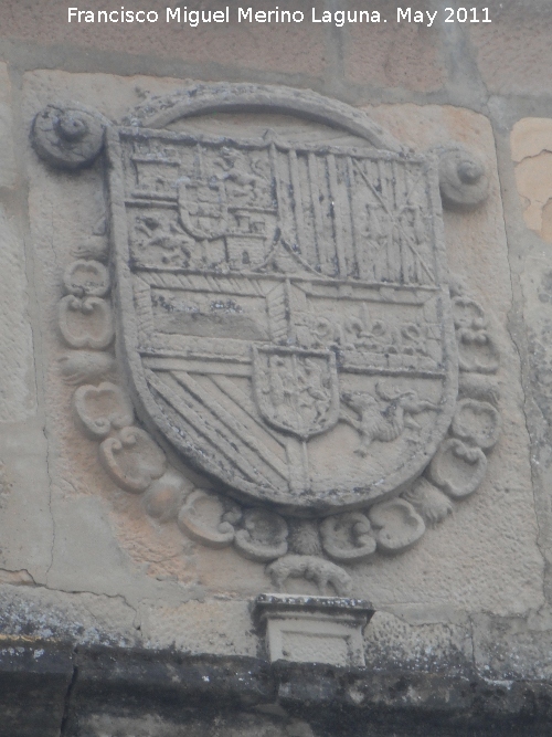 Casa del Juzgado - Casa del Juzgado. Escudo central