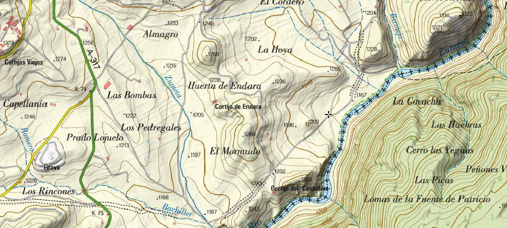 El Molino - El Molino. Mapa