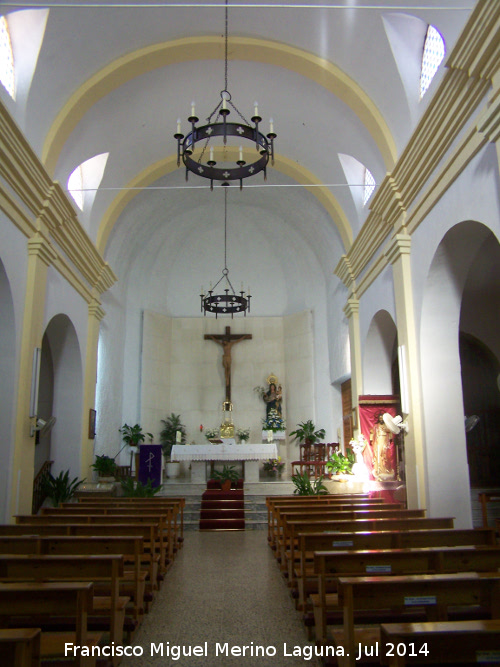 Iglesia de Ntra Sra de la Paz - Iglesia de Ntra Sra de la Paz. Interior