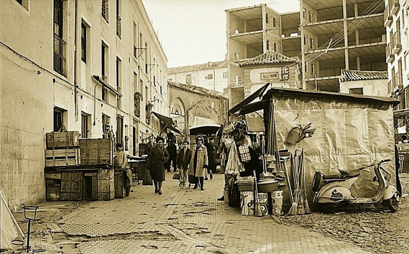 Calle Atarazanas - Calle Atarazanas. Foto antigua