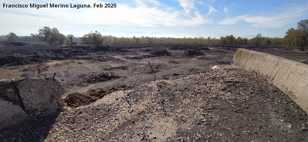 Fundici�n de la Cruz - Fundici�n de la Cruz. Final de la rampa
