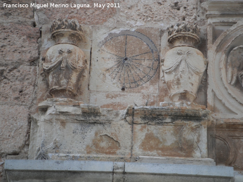 Iglesia de San Juan Evangelista - Iglesia de San Juan Evangelista. Reloj de Sol