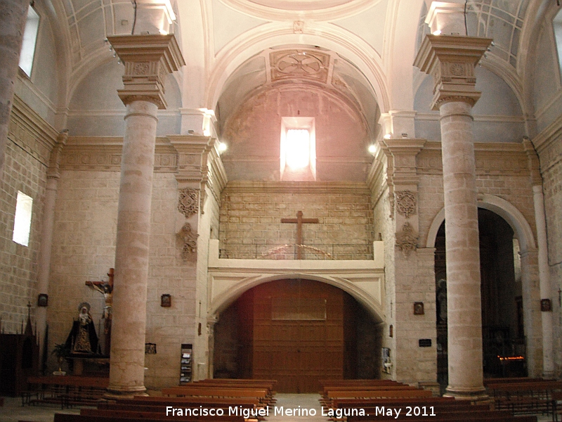 Iglesia de San Juan Evangelista - Iglesia de San Juan Evangelista. Coro