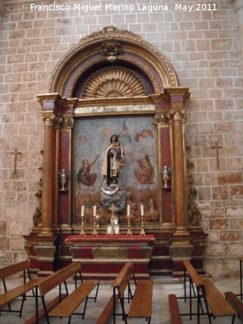 Iglesia de San Juan Evangelista - Iglesia de San Juan Evangelista. Retablo lateral